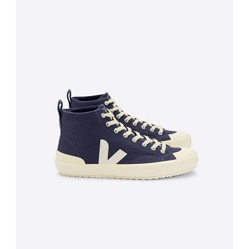 Veja NOVA HT CANVAS Hoog Heren Blauw | NL 104DFM